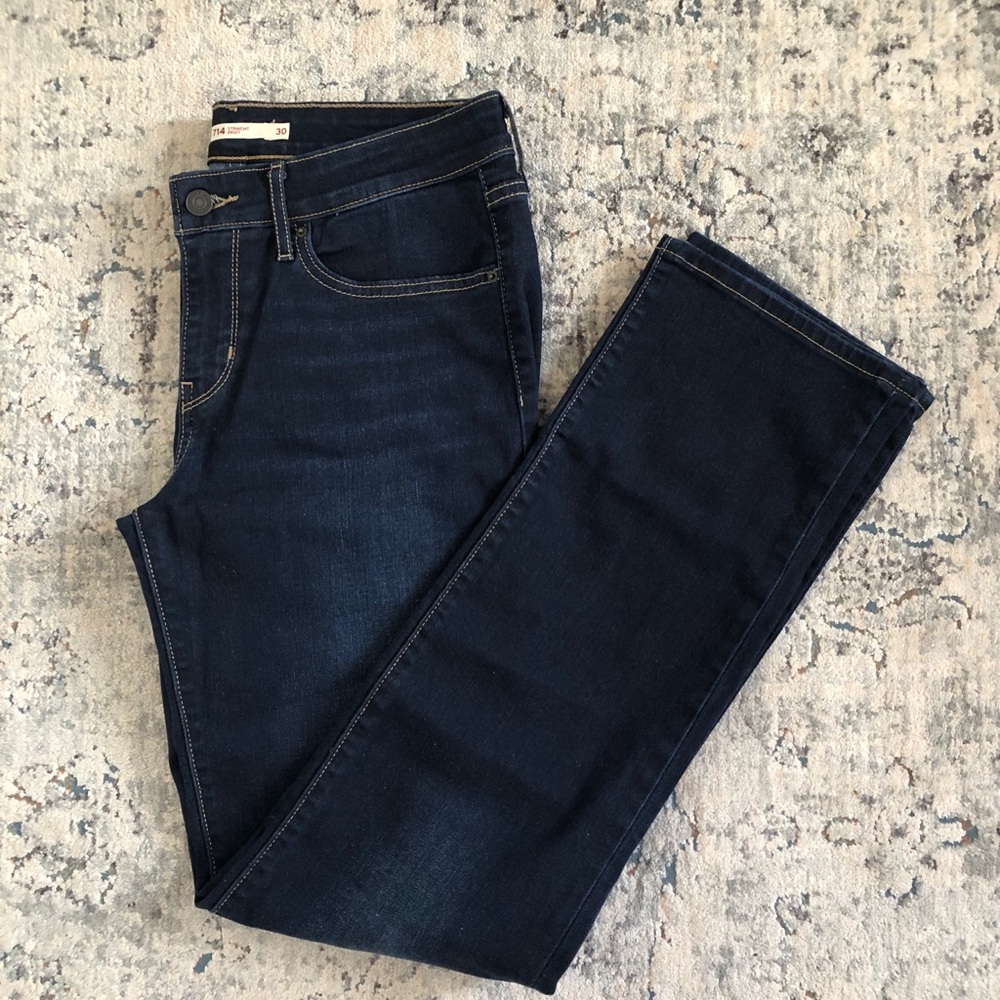 Levi’s 714 straight jeans